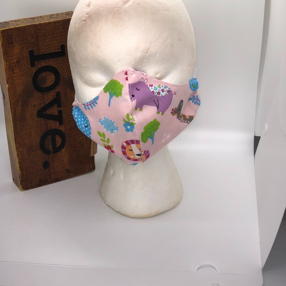 Pink Animal Print Face Mask ~New! - Picture 10 of 10